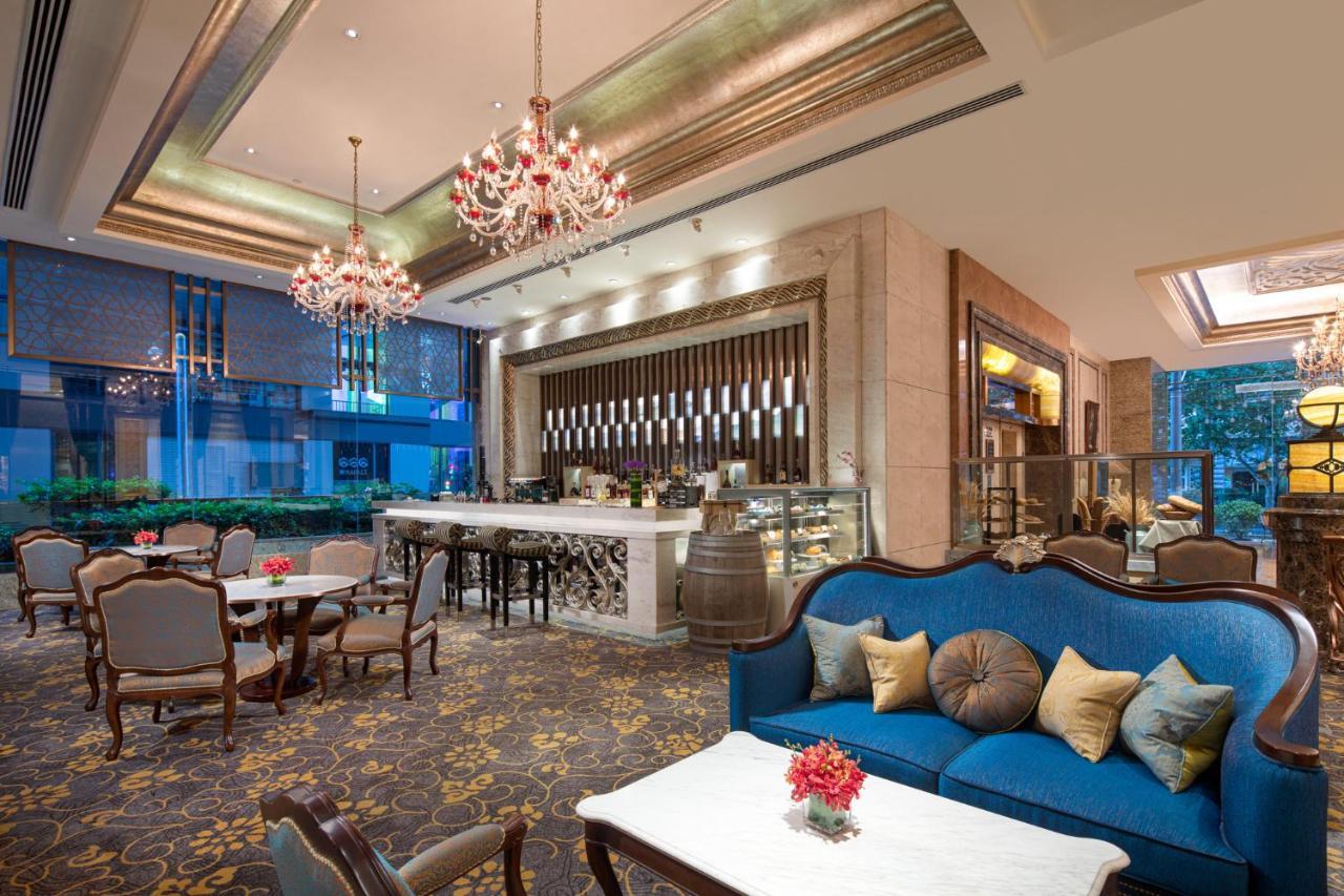 Crowne Plaza Shanghai Nanjing Road By Ihg Xangai Exterior foto The lobby lounge