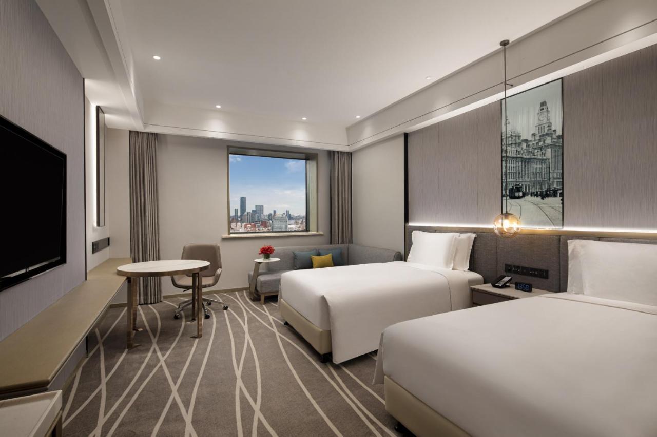 Crowne Plaza Shanghai Nanjing Road By Ihg Xangai Exterior foto Deluxe Room