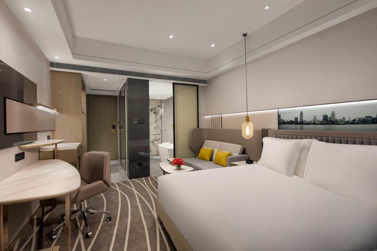 Crowne Plaza Shanghai Nanjing Road By Ihg Xangai Exterior foto Deluxe Room