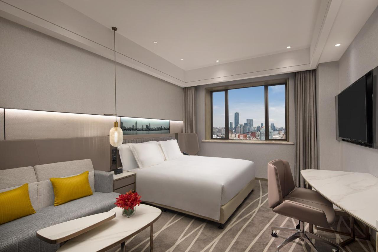 Crowne Plaza Shanghai Nanjing Road By Ihg Xangai Exterior foto